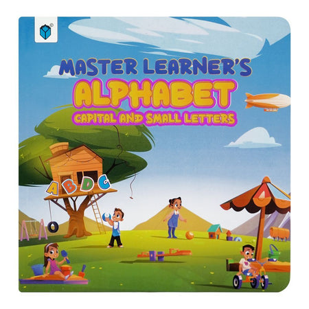 Paramount Books Master Learner's Alphabet Capital & Small Letters Book - Main Image