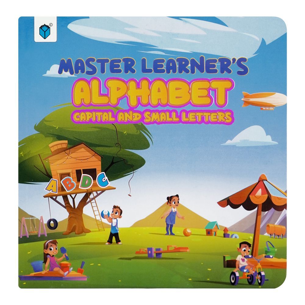 Paramount Books Master Learner's Alphabet Capital & Small Letters Book - Main Image