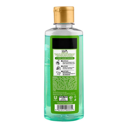 Lux Fresh Aloe Vera & Freesia Scent Body Wash, Paraben Free, 250ml - Image 2