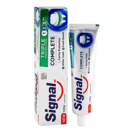Signal Triple Protection 123 Complete Toothpaste, 120g - Main Image