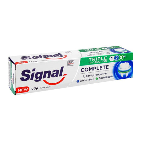 Signal Triple Protection 123 Complete Toothpaste, 120g - Image 2