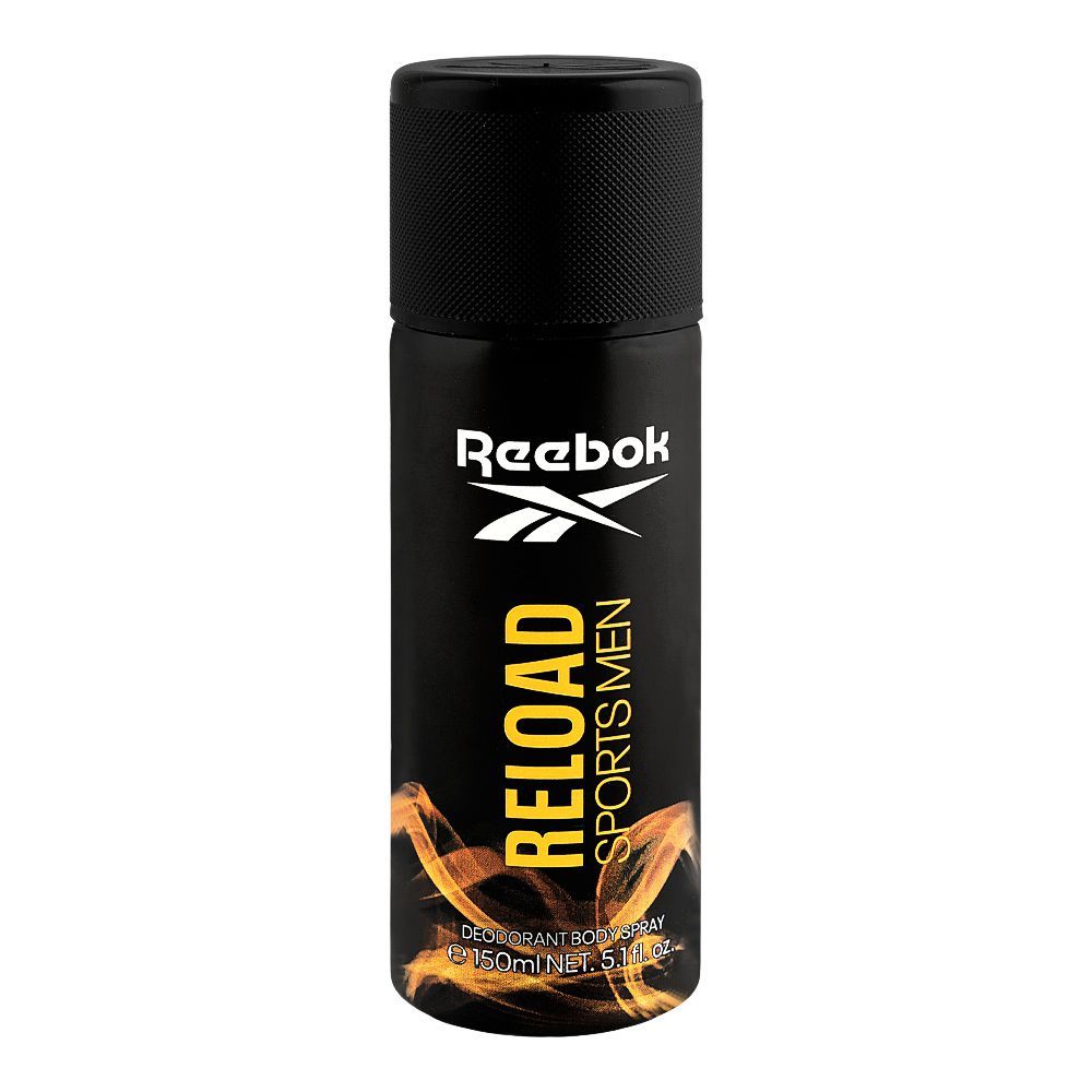 Reebok Reload Sports Men Deodorant Body Spray, Vegan, For Men, 150ml - Main Image