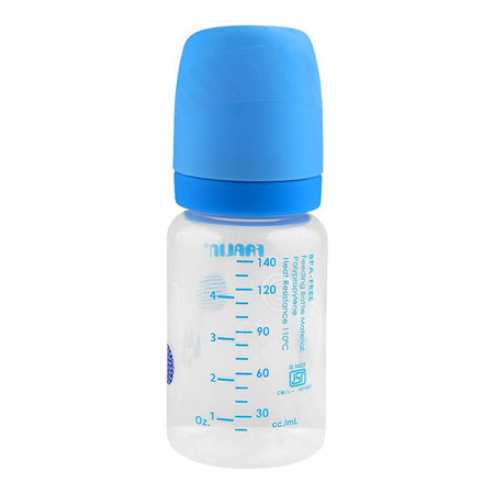 Farlin Grow With Colors PP Standard Neck Feeding Bottle, For 0 Months+ BPA Free, 140ml, Blue, AB-41022-B - Image 2