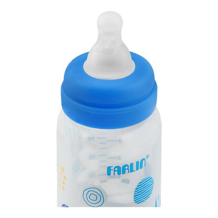 Farlin Grow With Colors PP Standard Neck Feeding Bottle, For 0 Months+ BPA Free, 140ml, Blue, AB-41022-B - Image 3
