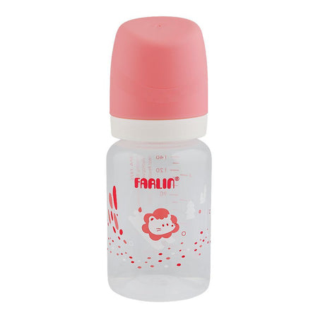 Farlin Grow With Colors PP Standard Neck Feeding Bottle, For 0 Months+ BPA Free, 140ml, Pink, AB-41022-P - Main Image