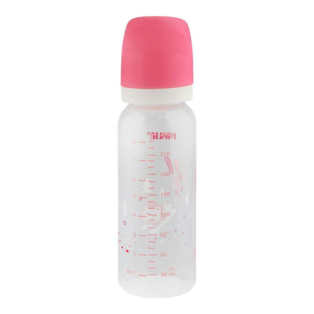 Farlin Grow With Colors PP Standard Neck Feeding Bottle, For 3 Months+ BPA Free, 240ml, Pink, AB-41023-P - Image 2