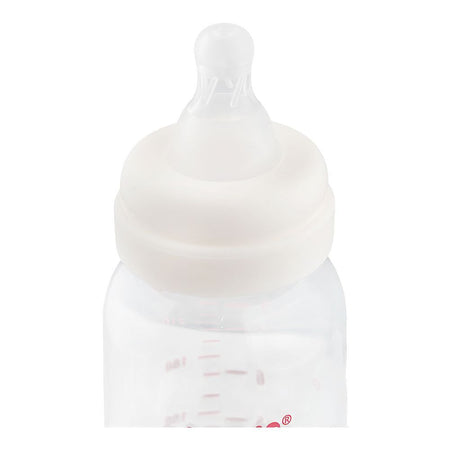 Farlin Grow With Colors PP Standard Neck Feeding Bottle, For 3 Months+ BPA Free, 240ml, Pink, AB-41023-P - Image 3