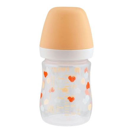 Farlin Grow With Colors PP Wide Neck Feeding Bottle, For 0 Months+ BPA Free, 150ml, Orange, AB-42021-E - Image 2
