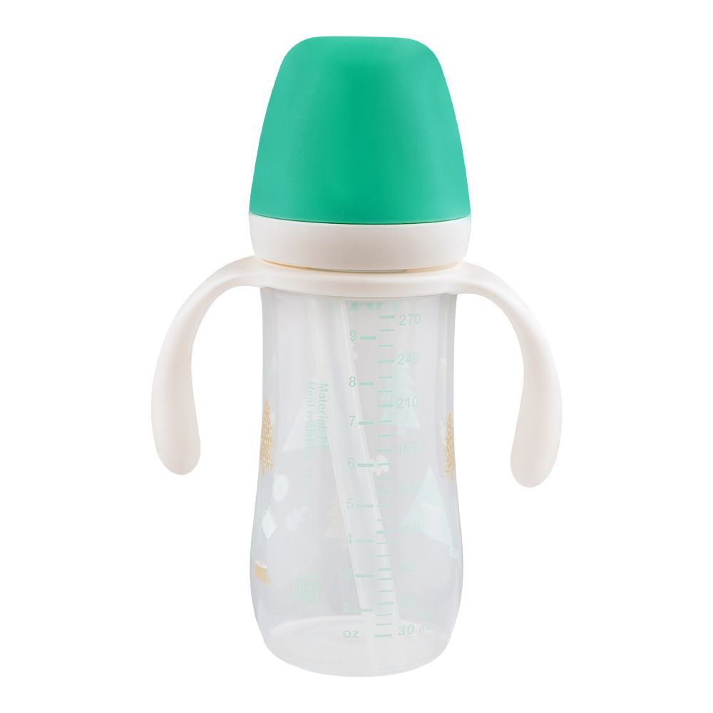 Farlin Grow With Colors PP Wide Neck Drinking Cup, For 6 Months+ BPA Free, 270ml, Green, AB-14201-G - Image 2