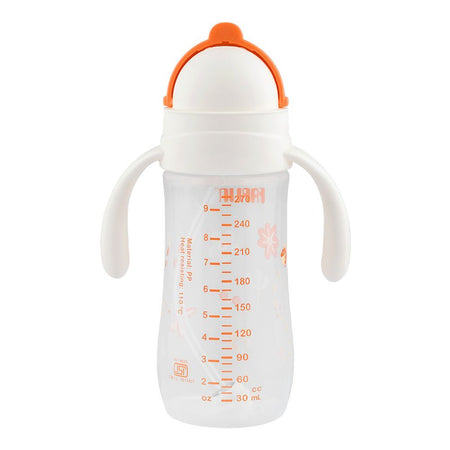 Farlin Grow With Colors PP Wide Neck Drinking Cup, For 6 Months+ BPA Free, 270ml, Orange, AB-14202-E - Image 2