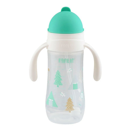 Farlin Grow With Colors PP Wide Neck Drinking Cup, For 6 Months+ BPA Free, 270ml, Green, AB-14202-G - Main Image