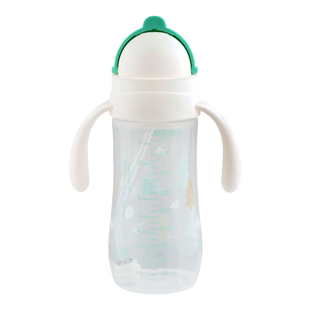 Farlin Grow With Colors PP Wide Neck Drinking Cup, For 6 Months+ BPA Free, 270ml, Green, AB-14202-G - Image 2