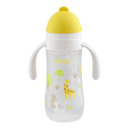 Farlin Grow With Colors PP Wide Neck Drinking Cup, For 6 Months+ BPA Free, 270ml, Yellow, AB-14202-Y - Main Image