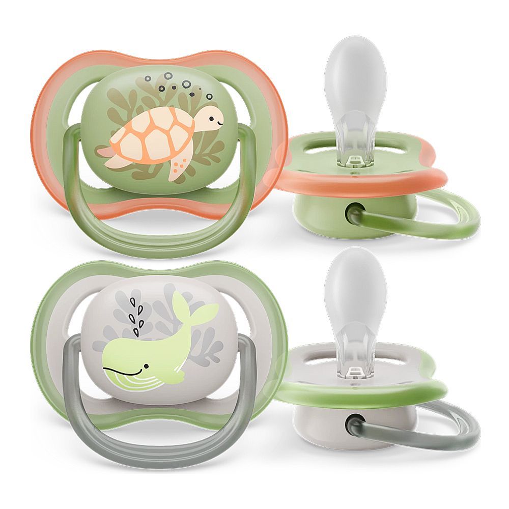 Avent Ultra Air Soothers, For 6 To 18m, BPA Free, SCF085/60, 2-Pack - Main Image