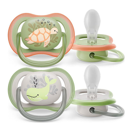 Avent Ultra Air Soothers, For 6 To 18m, BPA Free, SCF085/60, 2-Pack - Main Image