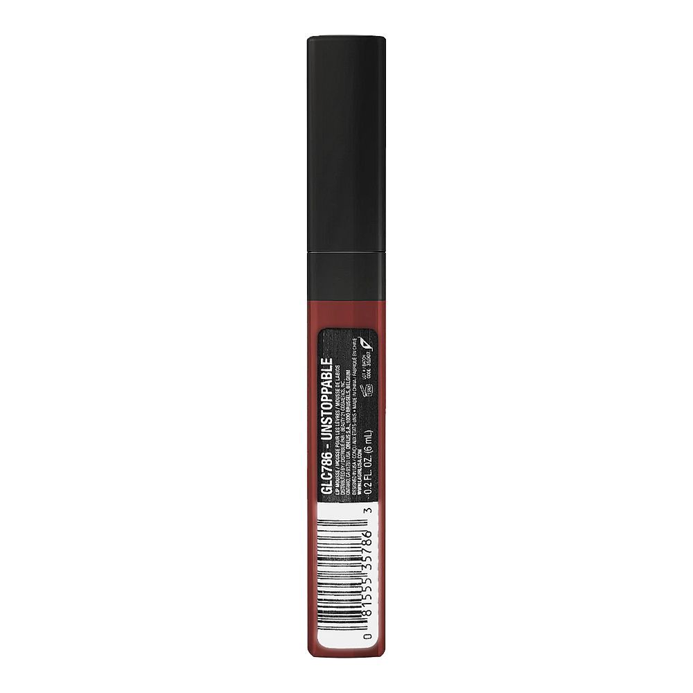 L.A. Girl Lip Mousse Velvet Lip Color, GLC786 Unstoppable, 6ml - Image 2