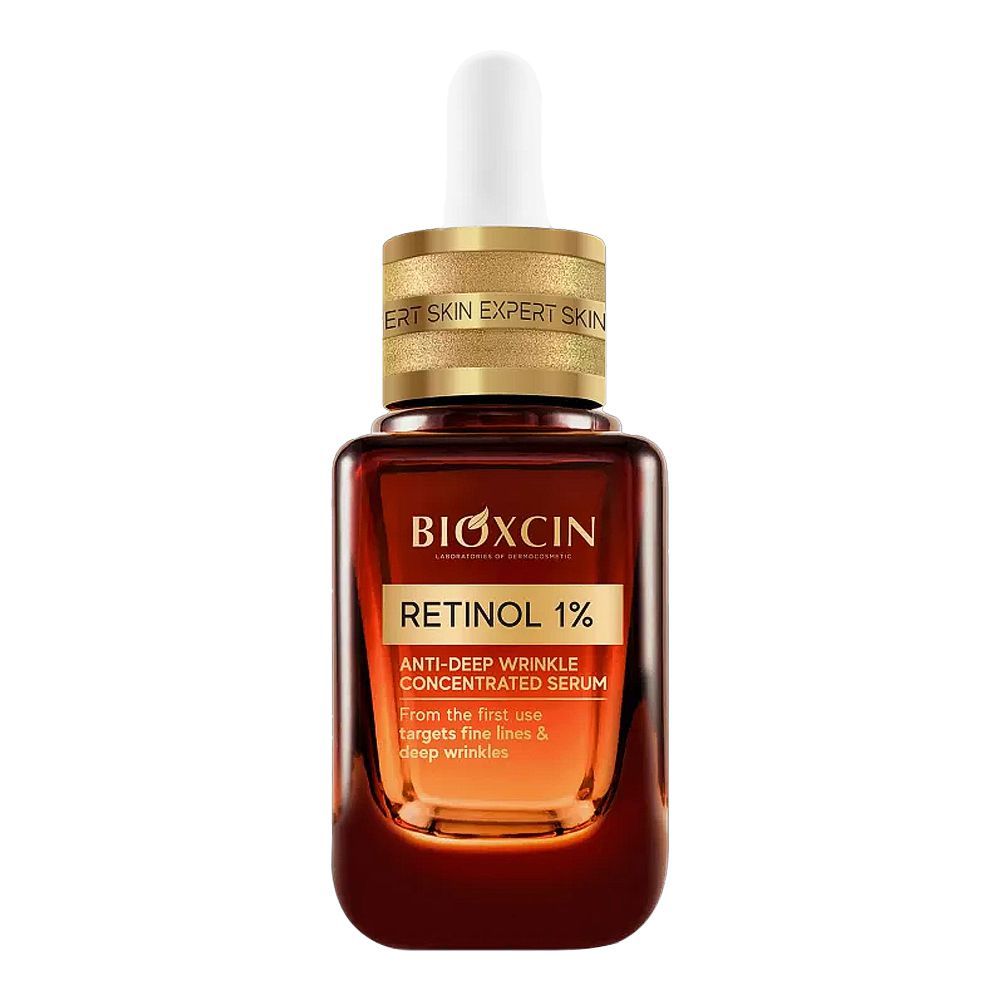 Bioxcin Retinol 1% Anti-Wrinkle Serum, For Types Of Skin, 30ml - Main Image