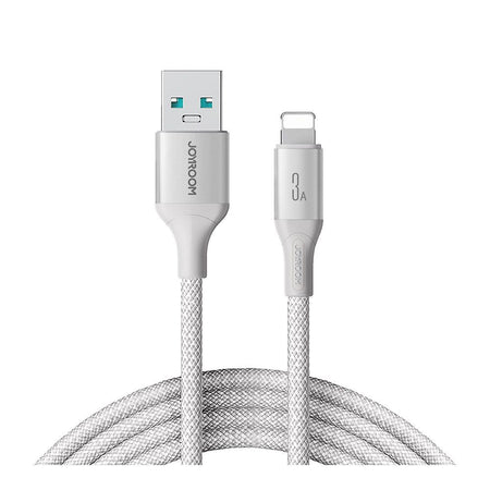 Joyroom Flash Series Fast Charging Data Cable, 3A, USB-A To Lightening, 2 Meter, White, S-A28 - Main Image