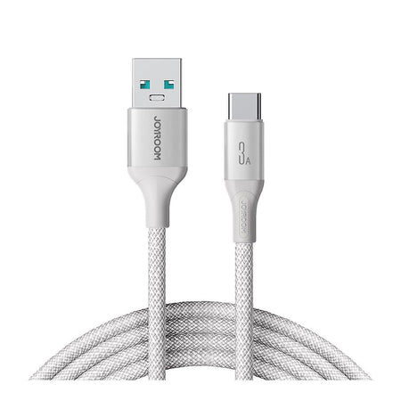 Joyroom Flash Series Fast Charging Data Cable, 3A, USB-A To Type-C, 2 Meter White, S-A28 - Main Image