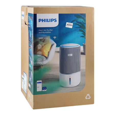 Philips 3400 Series 2-In-1 Voice Control Air Purifier And Humidifier, 43W, 100-240V, AC3420/10 - Image 2