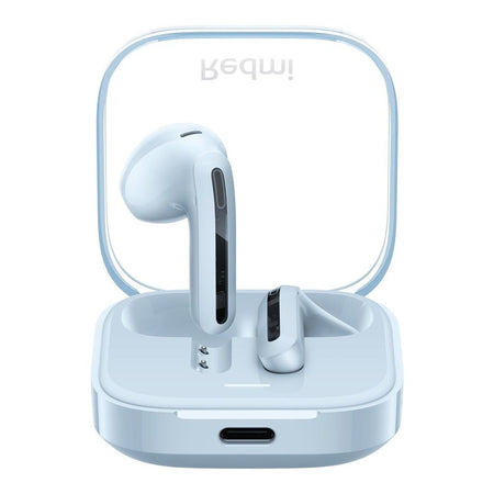Redmi Buds 6 Active, With ENC Wireless Earbuds, 6 Hours Play Time, 475mAh Battery Case, Blue, M2344E1 - Main Image