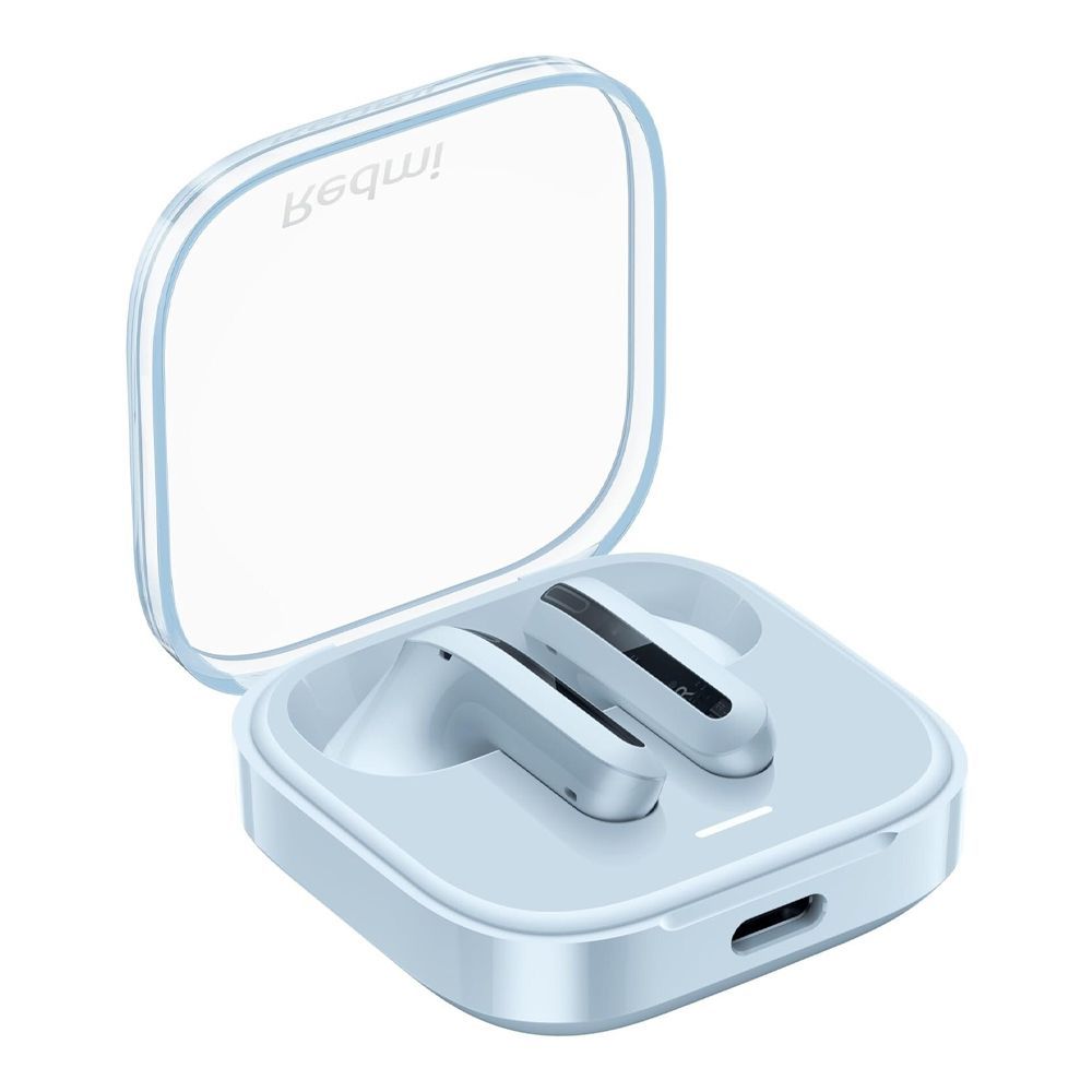 Redmi Buds 6 Active, With ENC Wireless Earbuds, 6 Hours Play Time, 475mAh Battery Case, Blue, M2344E1 - Image 5