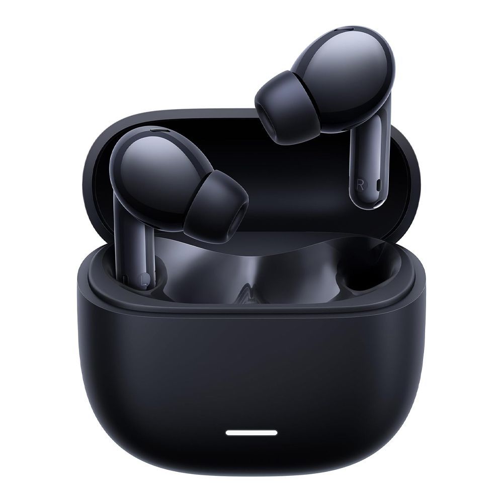 Redmi Buds 6 Lite With Hybrid ANC Wireless Earbuds, 7 Hours Play Time, 480mAh Case Battery, Black, M2349E1 - Main Image