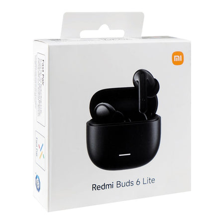 Redmi Buds 6 Lite With Hybrid ANC Wireless Earbuds, 7 Hours Play Time, 480mAh Case Battery, Black, M2349E1 - Image 6