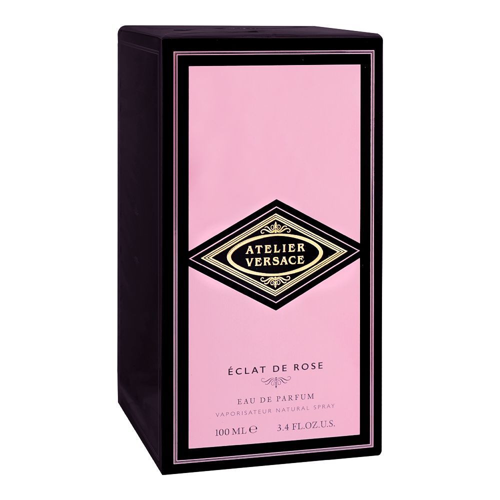 Versace Atelier Eclat De Rose, Eau De Parfum, For Men & Women, 100ml - Image 2
