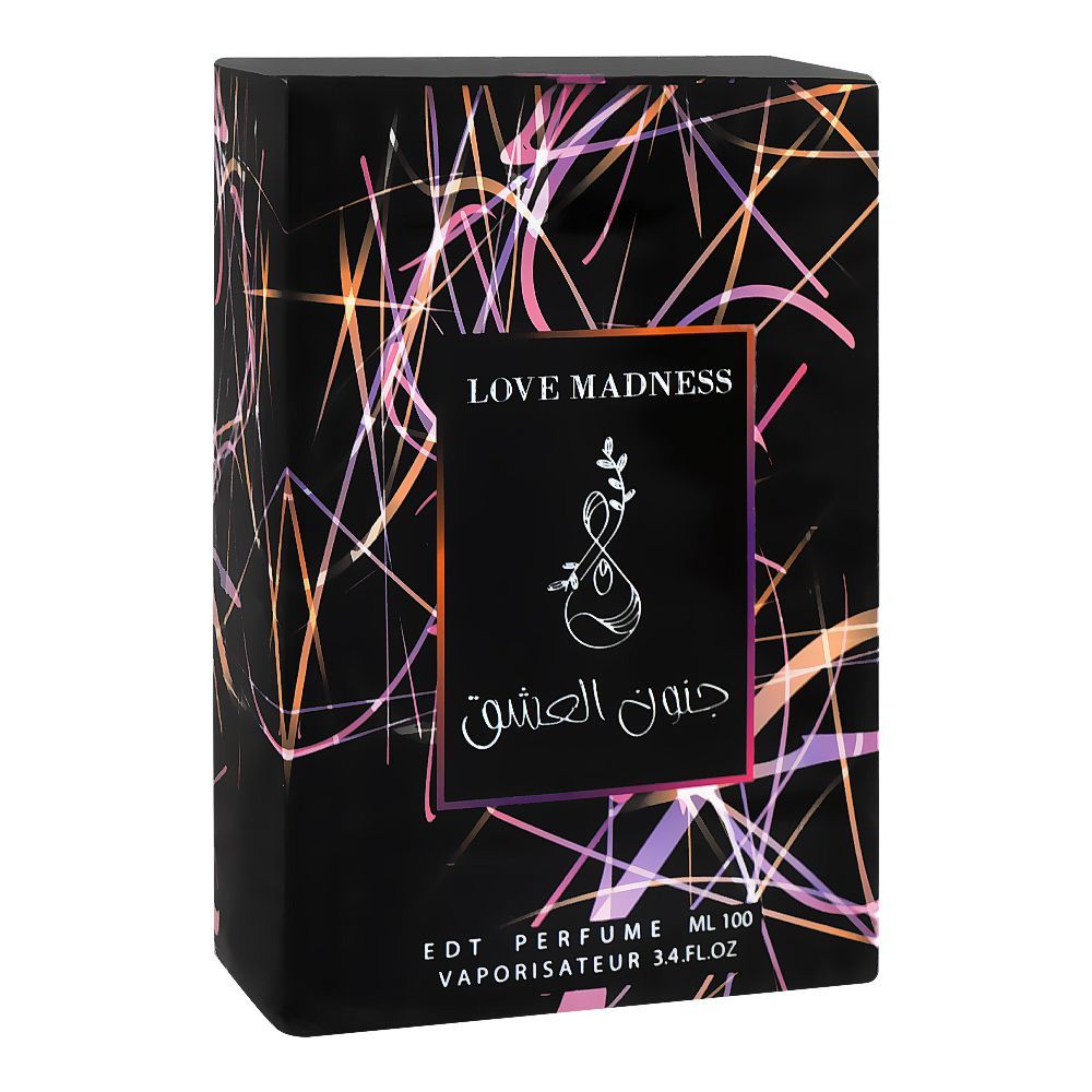 Love Madness Perfume, Eau De Toilette, For Women, 100ml - Main Image