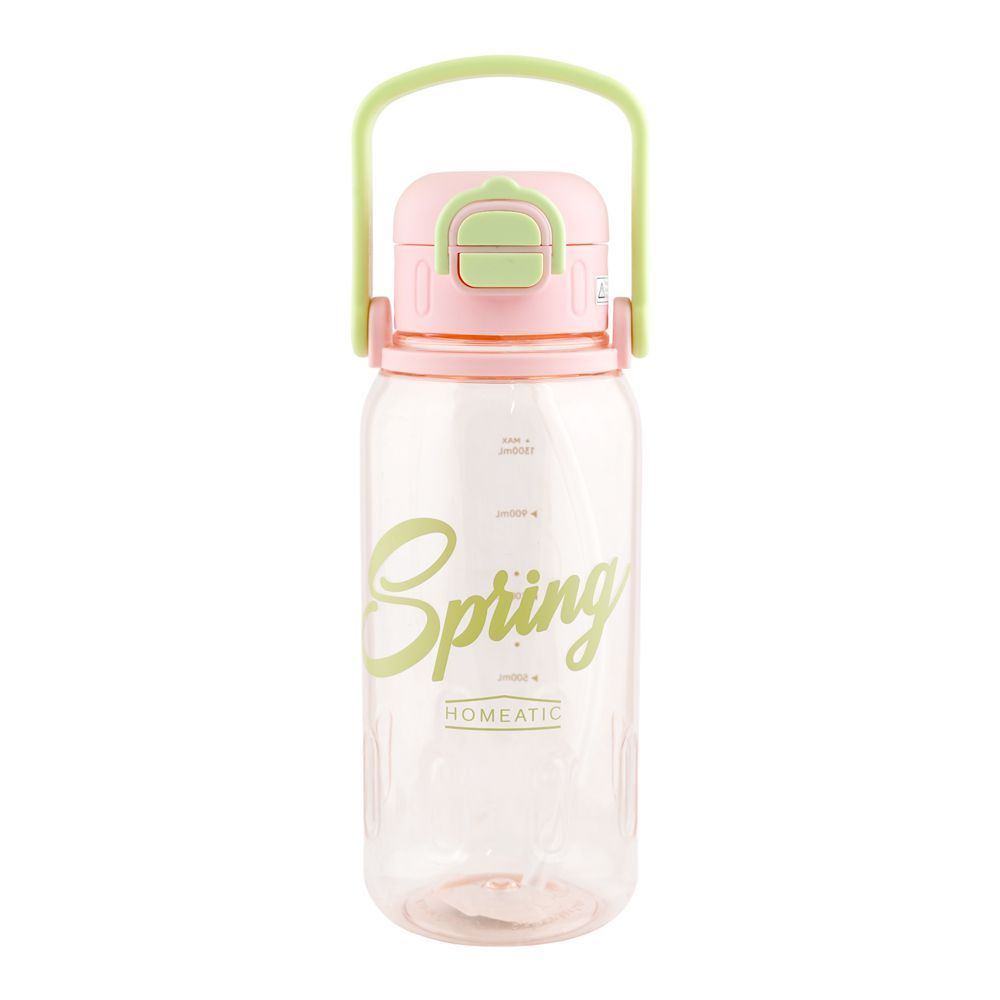 Homeatic Sports Water Bottle, 1300ml, Pink, HMT-034 - Main Image