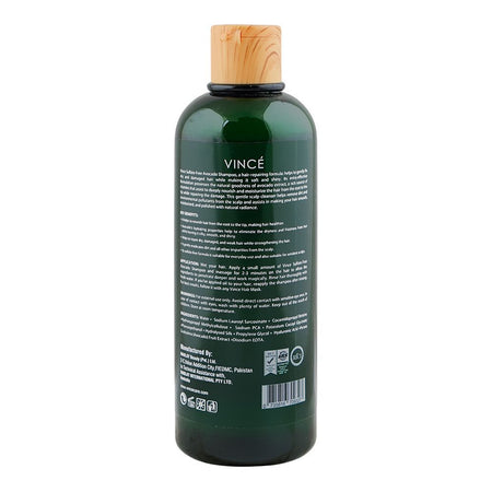 Vince Avocado Shampoo, Sulfates, Paraben & Fragrance Free, For Sensitive Scalp, 300ml - Image 3