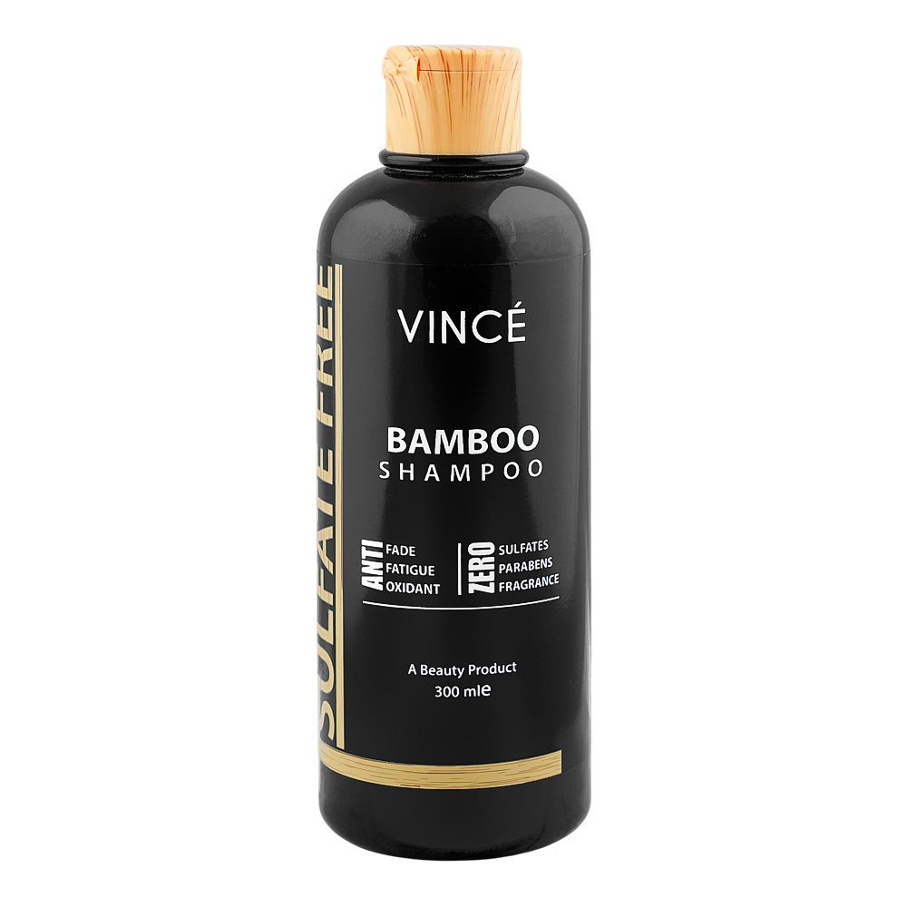Vince Bamboo Shampoo, Sulfates, Paraben & Fragrance Free, For Damaged Hair, 300ml - Main Image