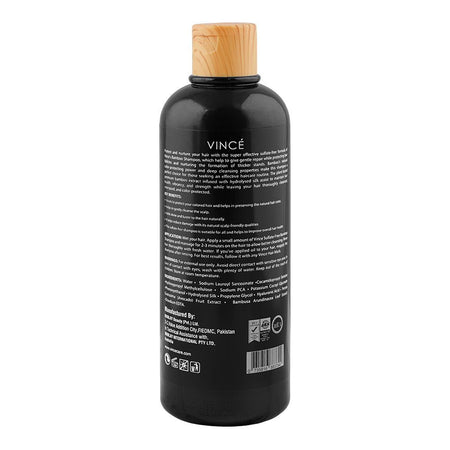 Vince Bamboo Shampoo, Sulfates, Paraben & Fragrance Free, For Damaged Hair, 300ml - Image 3
