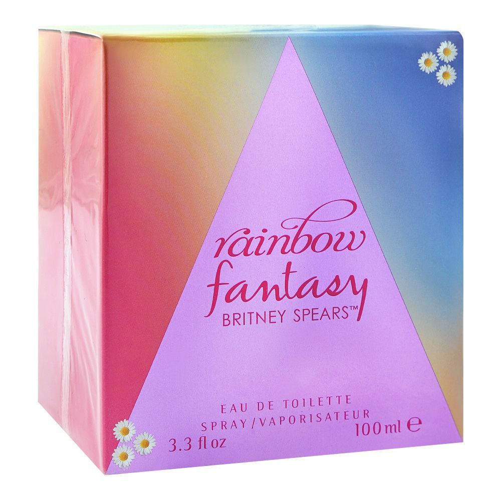 Britney Spears Rainbow Fantasy, Eau De Toilette, For Women, 100ml - Image 2
