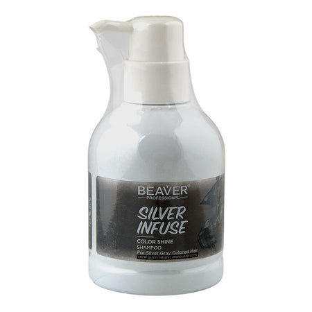 Beaver Color Shine Silver Infuse Shampoo, Sulfate, Paraben & Ammonia Free, 200ml - Main Image
