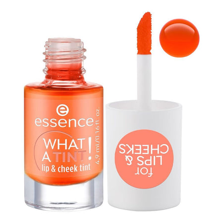 Essence What A Tint! Lip & Cheek Tint, Vegan, 03 Peachy Vibes, 4.9ml - Main Image