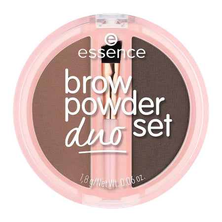 Essence Eyebrow Powder Duo Set, Vegan, 02 Medium, 1.8g - Image 2