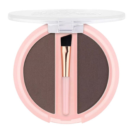 Essence Eyebrow Powder Duo Set, Vegan, 03 Dark, 1.8g - Main Image