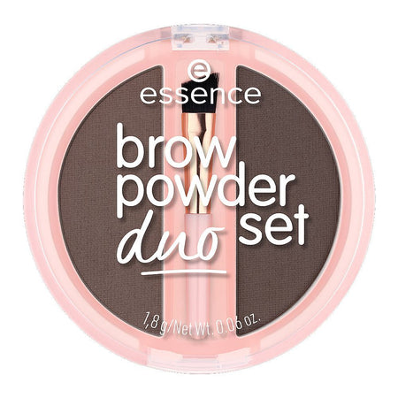 Essence Eyebrow Powder Duo Set, Vegan, 03 Dark, 1.8g - Image 2