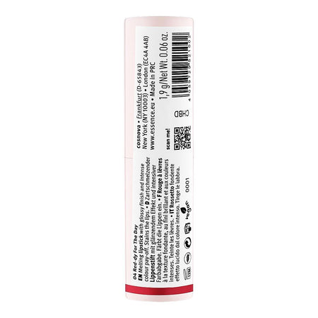 Essence Glossy Glaze High Shine Lipstick, Vegan, 04 Red-Dy For The Day, 1.9g - Image 3