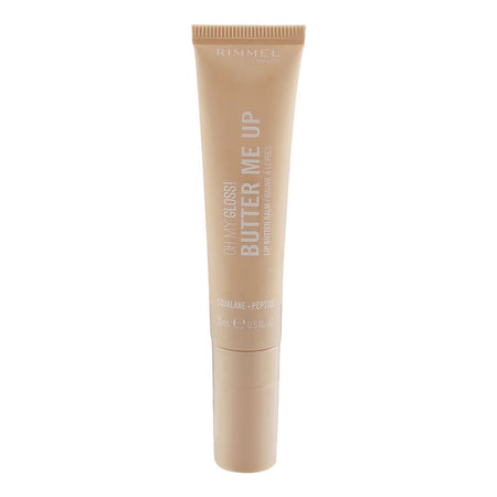 Rimmel Oh My Gloss! Butter Me Up Lip Butter Balm, Vegan, 000 Vanilla Frost, 15ml - Main Image
