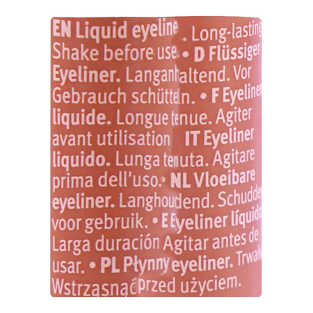 Essence Colour It! Liquid Eyeliner, Vegan, 04 Rusty Red, 3ml - Image 4