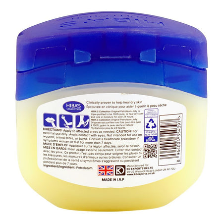 Hiba's Collection Original Pure Petroleum Jelly, 100ml - Image 2