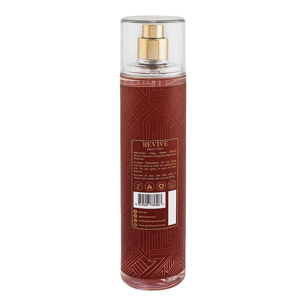 Opio Revive Body Mist, 250ml - Image 2