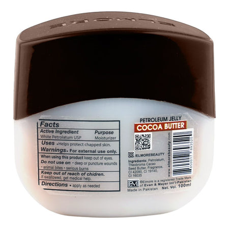 Elmore Intensive Cocoa Butter Petroleum Jelly, For very Dry Skin, 100ml - Image 2