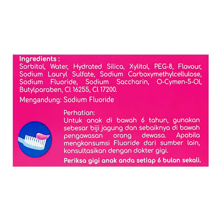 Kodomo Mixed Berries Gel Anti-Bacterial Toothpaste, 45g - Image 5