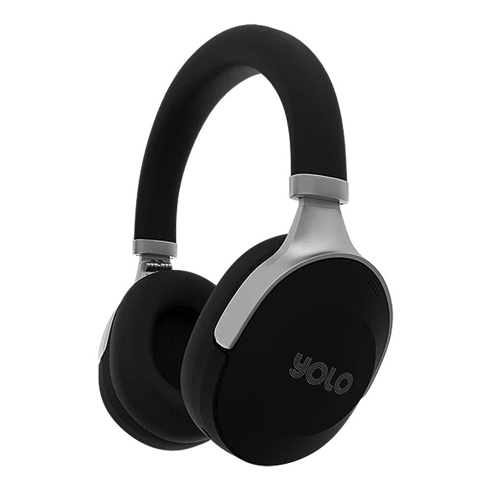 Yolo Vogue ANC Wireless Headphone, 50 Hours Play Time, Black, Y-510 - Main Image