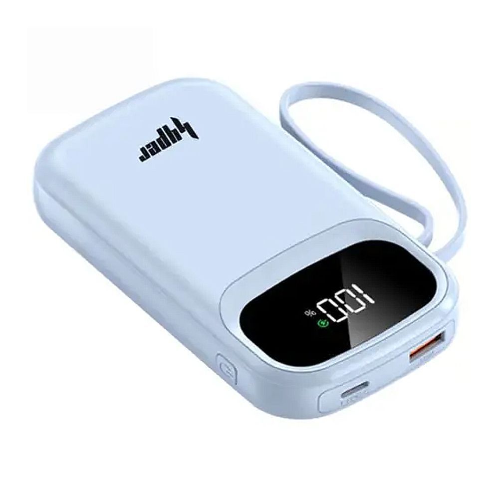 Yolo Hyper Insta Go 10000mAh Power Bank, 22.5W, Built-In Type-C & Lightning Cable - Main Image