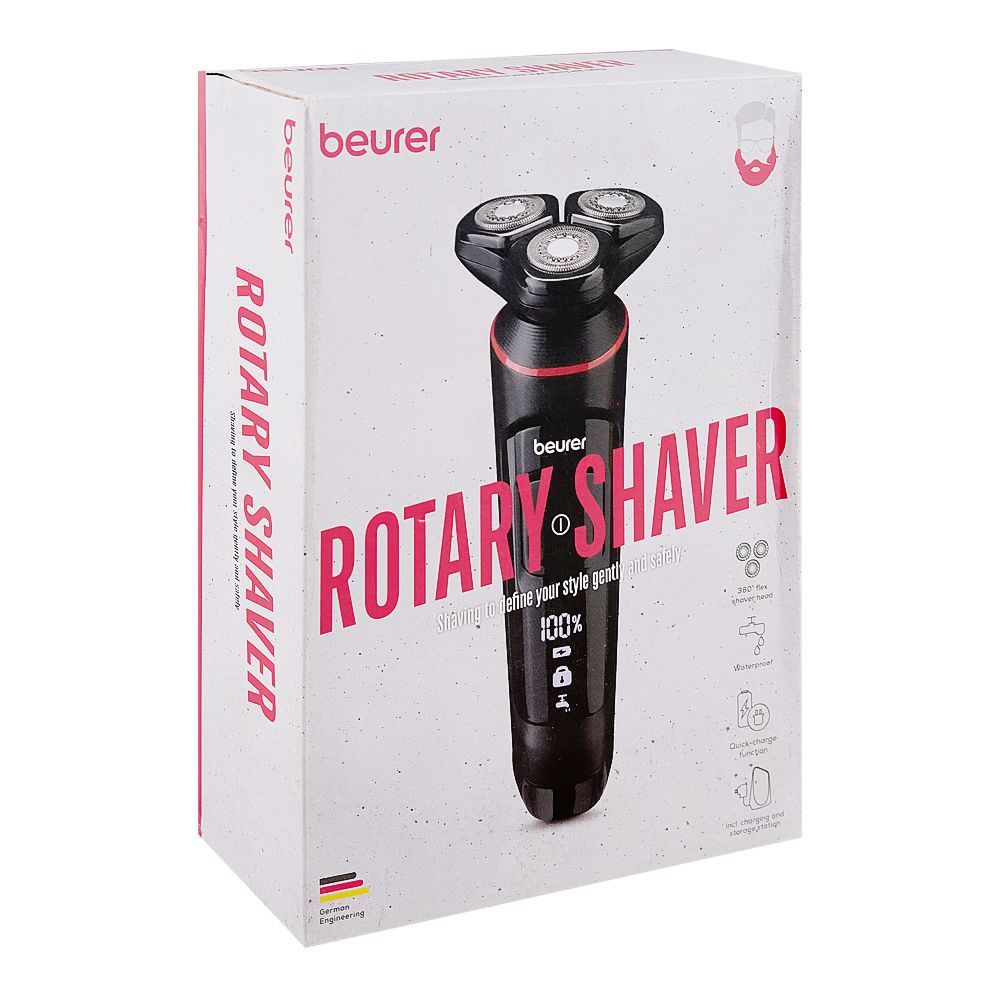 Beurer Rotary Shaver, IPX7 Waterproof, 100 Minutes Run Time, MN8X - Image 2